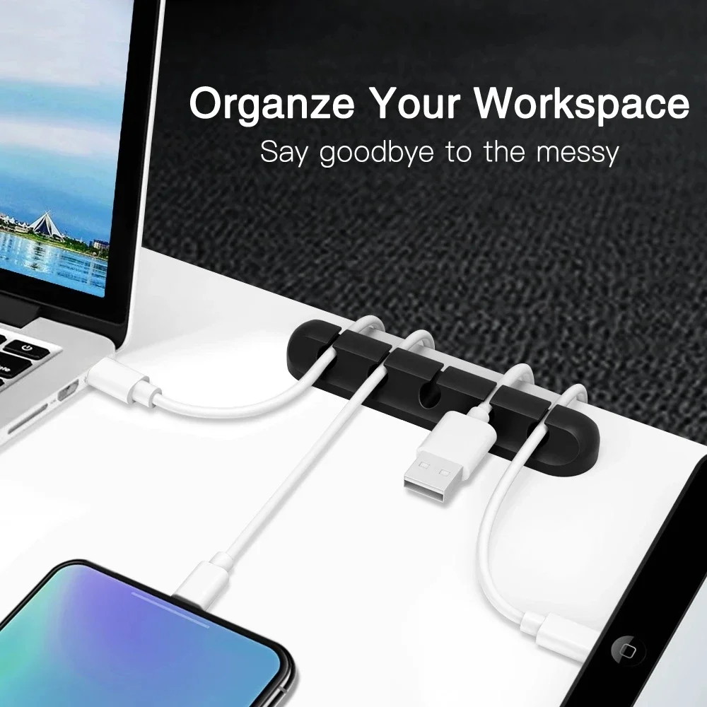 Silicone USB Cable Organizer U - Usb Charger recension och pris