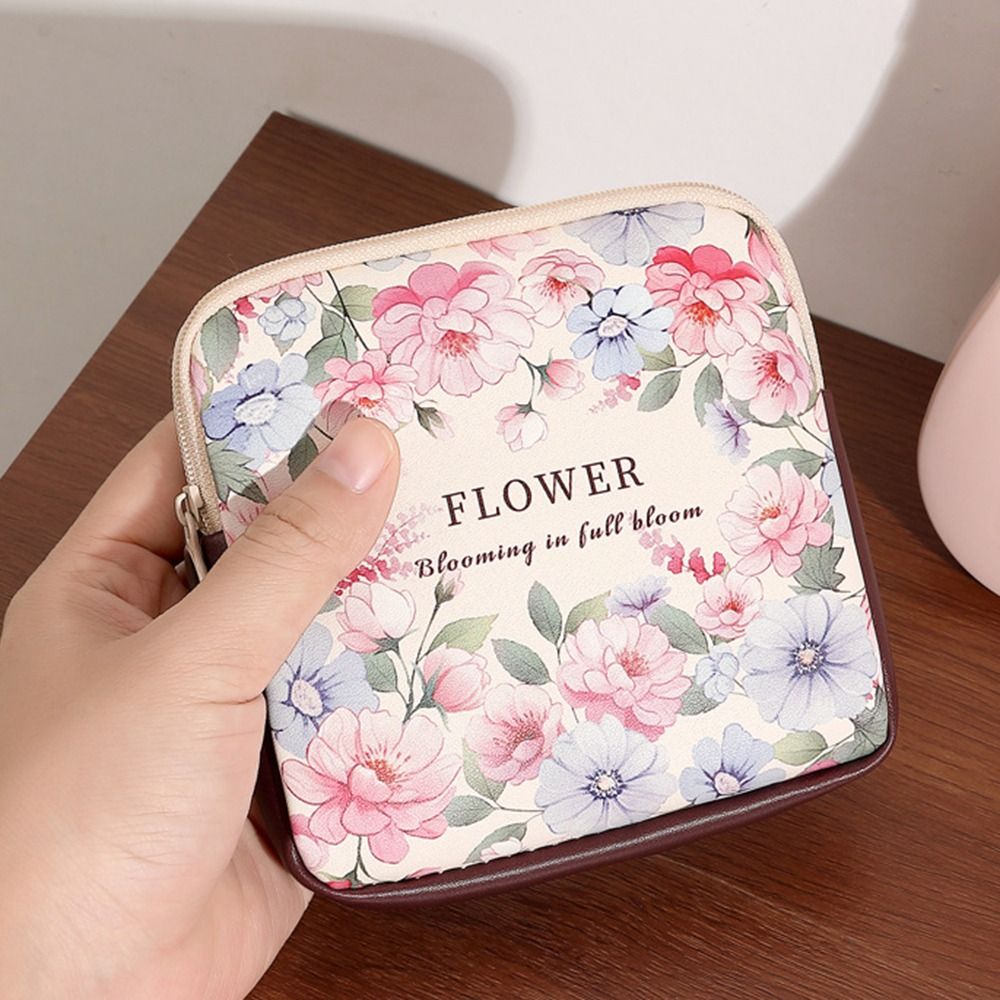 New PVC Sanitary Pads Bag Larg - Cable Organizer recension och pris