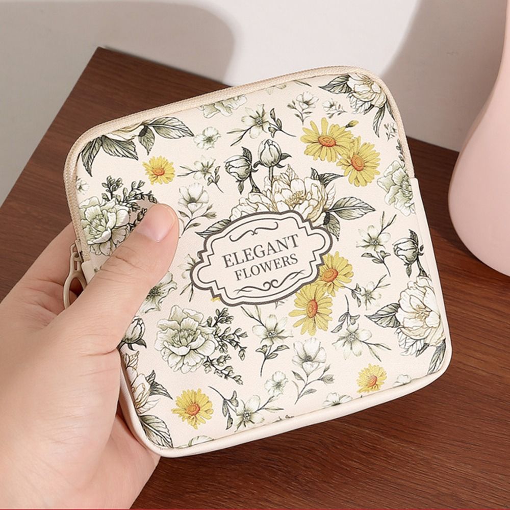 New PVC Sanitary Pads Bag Larg - Cable Organizer recension och pris