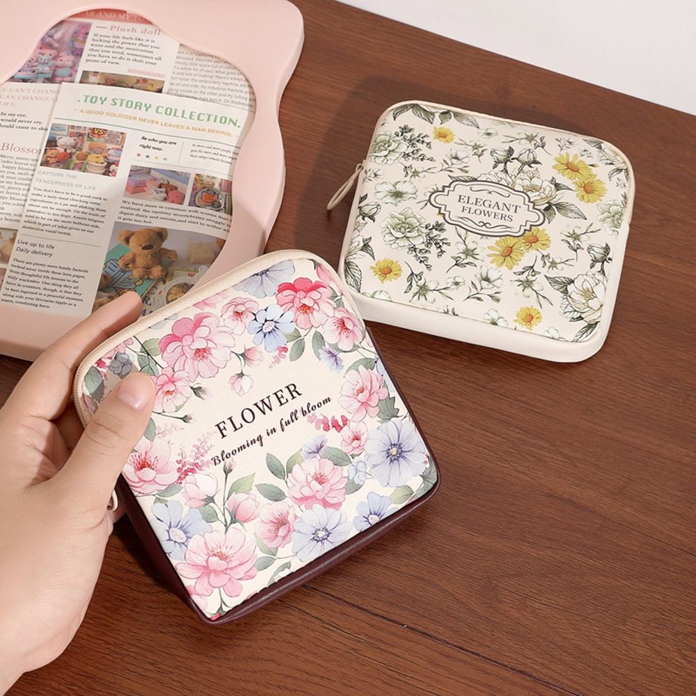 New PVC Sanitary Pads Bag Larg - Cable Organizer recension och pris