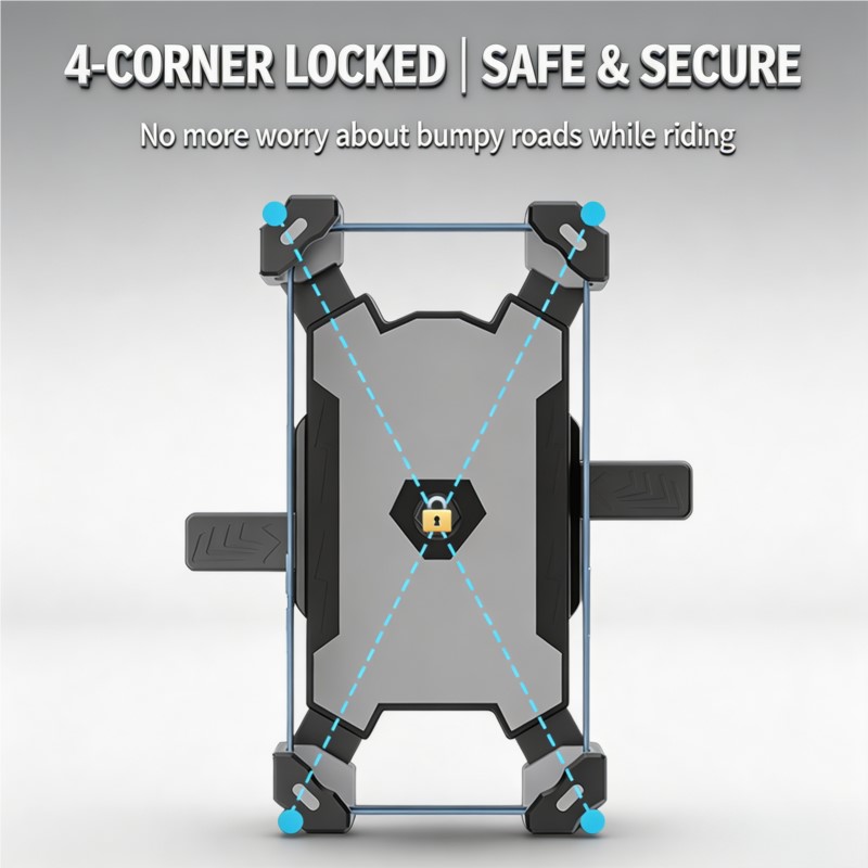 Motorcycle Rider Phone Mount A - Phone Holder recension och pris
