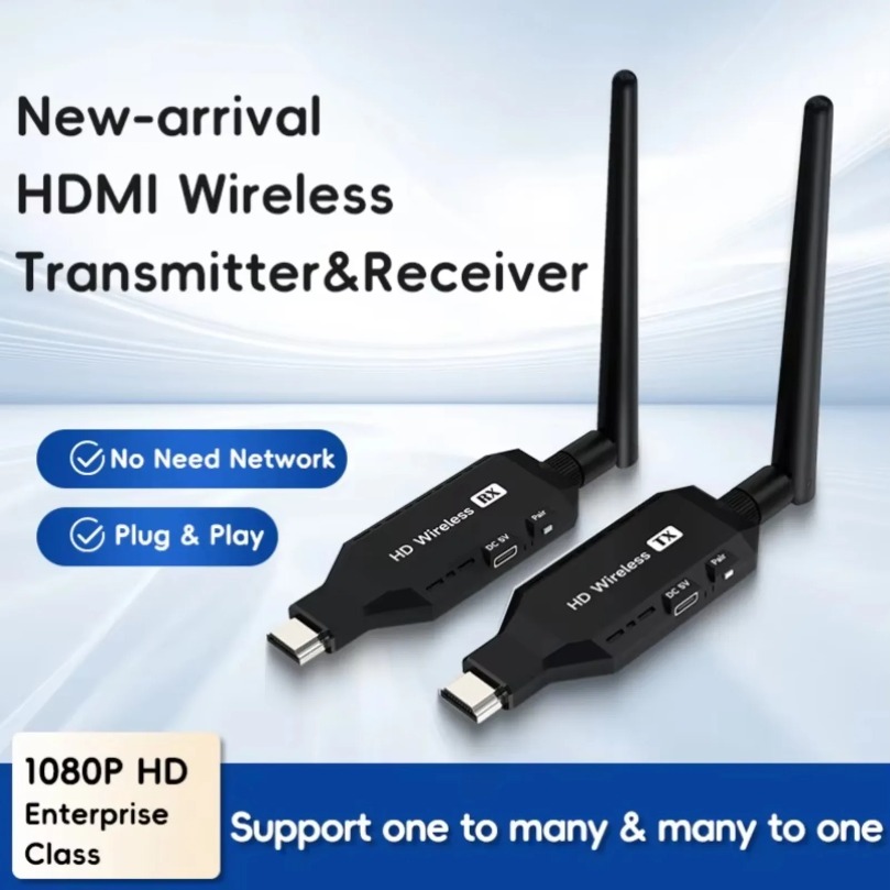 50M 1080P Wireless HDMI-Compat - Hdmi Adapter recension och pris