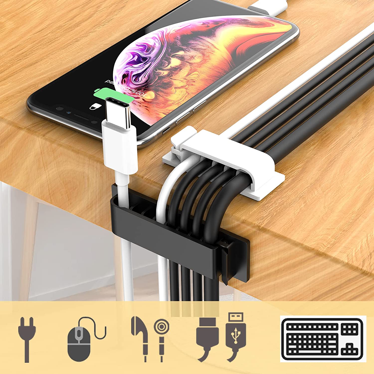 Cable Organizer Cord Managemen - Cable Organizer recension och pris
